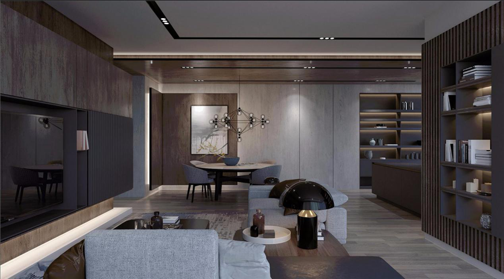 龍湖九里晴川-現(xiàn)代簡約-臥室設(shè)計效果圖