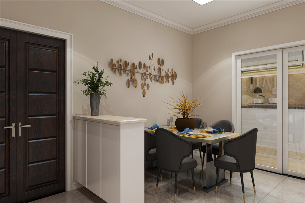 龍湖九里晴川-現(xiàn)代簡約-臥室設計效果圖